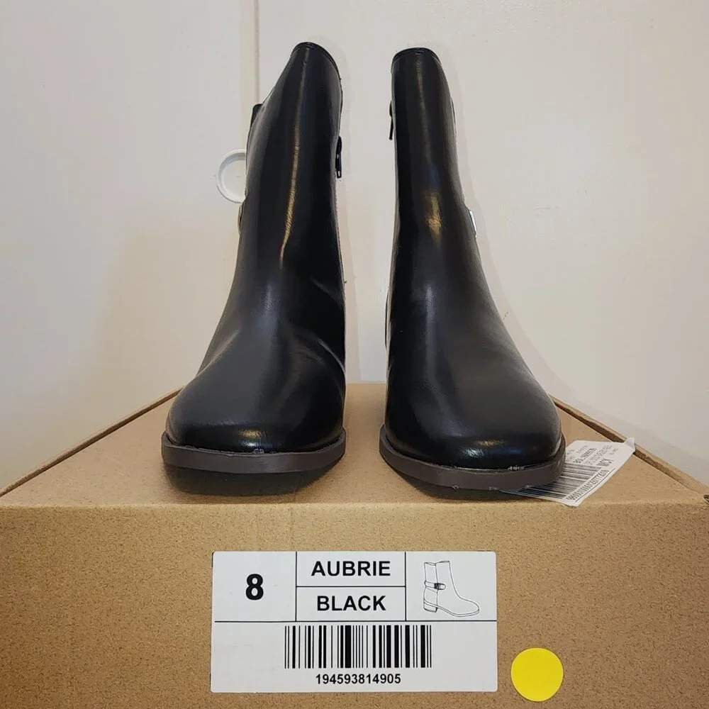 Journee Collection Womens Aub Black from Macy’s -c011 - Picture 7 of 8